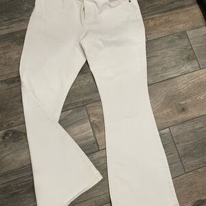 LONDONJEAN Women's Boot Cut Jeans - White